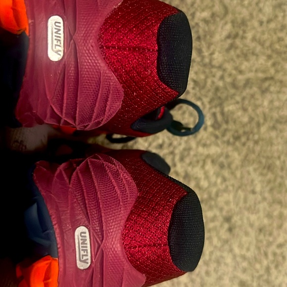 Women's Merrell All Out Terra Light Running Trail Shoe Red - Picture 4 of 7